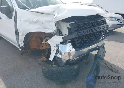 2021 Chevrolet Silverado 1500 2Wd Standard Bed Wt из США, поврежденный, VIN 1GCRWAEF1MZ323130